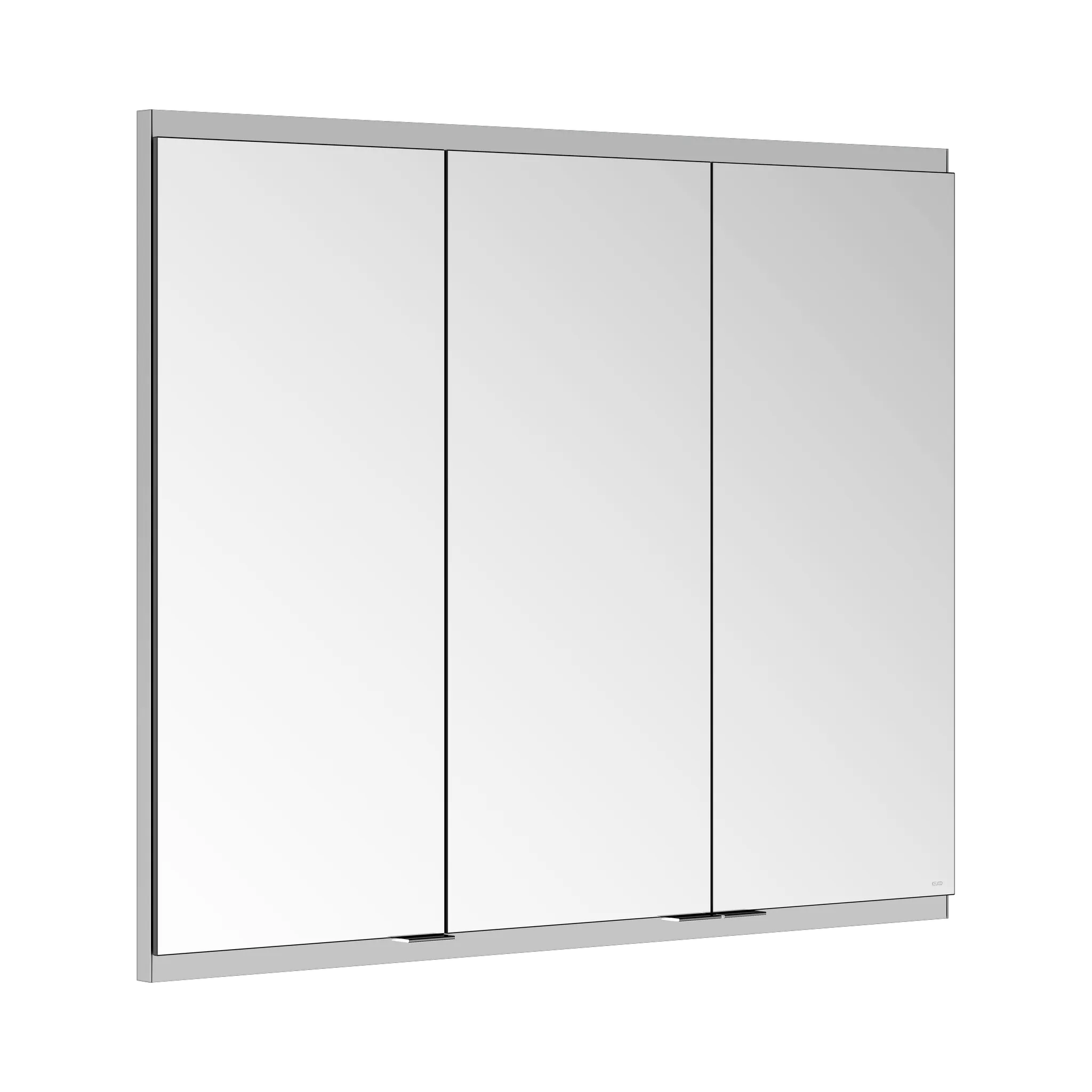 KEUCO Royal Modular 2.0 Spiegelschrank unbeleuchtet Wandeinbau, 2 Steckdosen 900x700x160mm silber-eloxiert