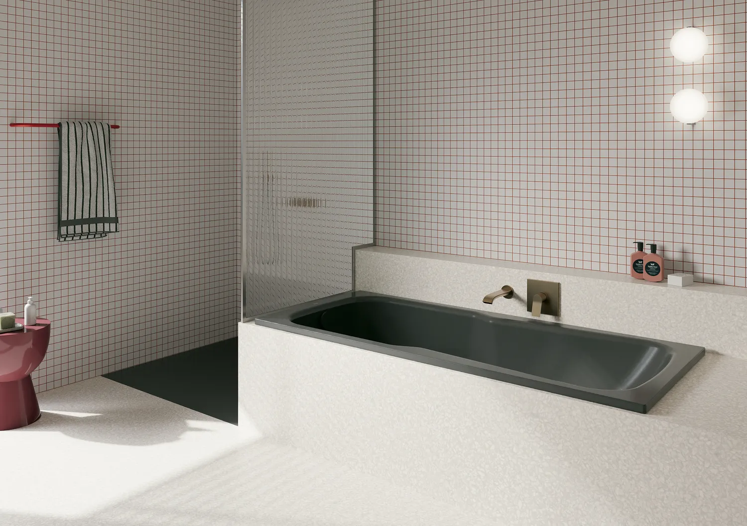 Bette BetteSet Badewanne Anthracite 1500x750x380 mm Einbau Unterbau Bade-Duschkombination 1-Sitzer glasierter Titan-Stahl Bette BetteSet Badewanne Anthracite 1500x750x380 mm Einbau Unterbau Bade-Duschkombination 1-Sitzer glasierter Titan-Stahl