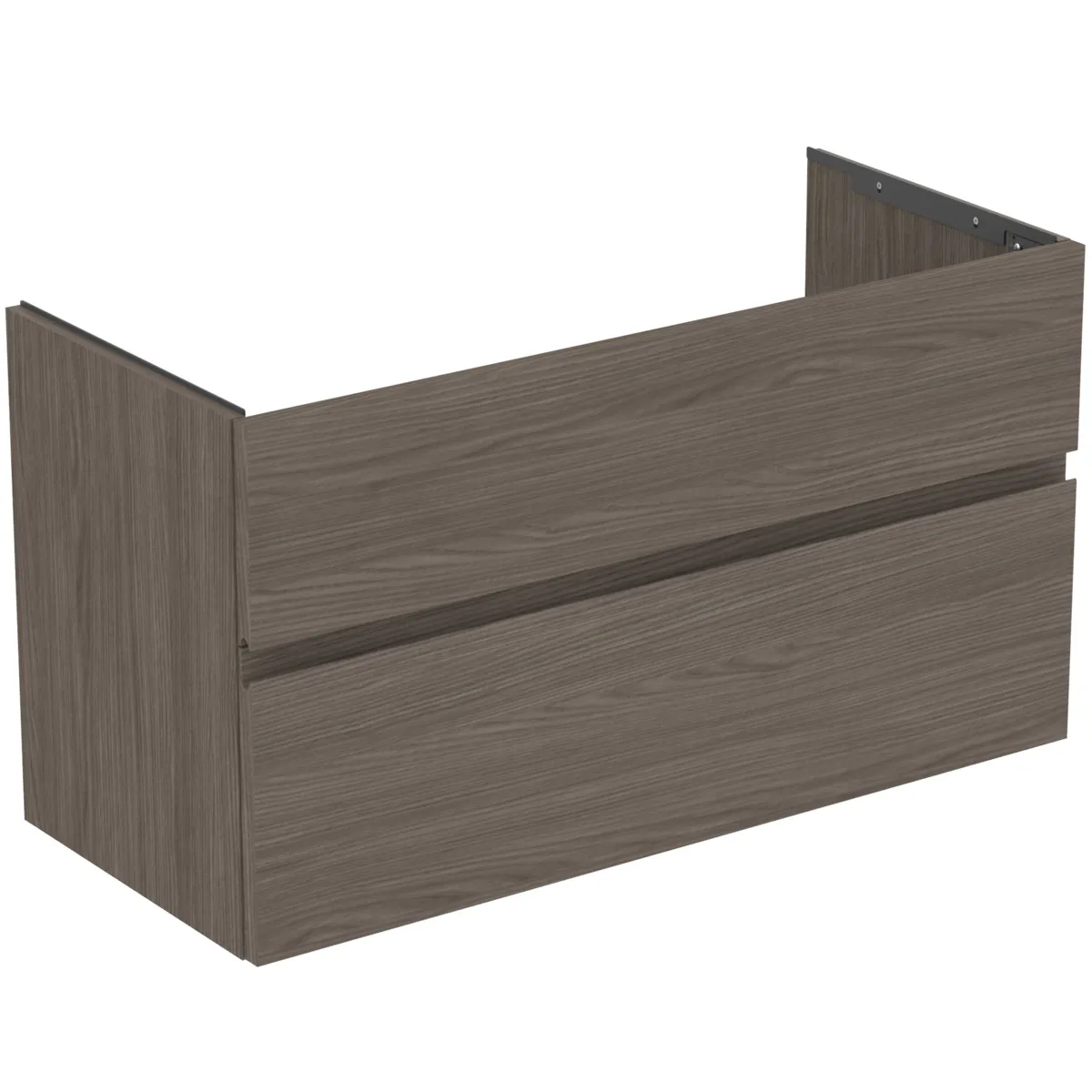 Ideal Standard Möbelwaschtischunterschrank Finesse 1000x440x545mm 2 Auszüge Ulme dunkel Ideal Standard Möbelwaschtischunterschrank Finesse 1000x440x545mm 2 Auszüge Ulme dunkel