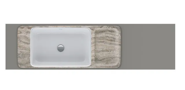 Duravit Konsole „Qatego“ in Basalt Matt Duravit Konsole „Qatego“ in Basalt Matt