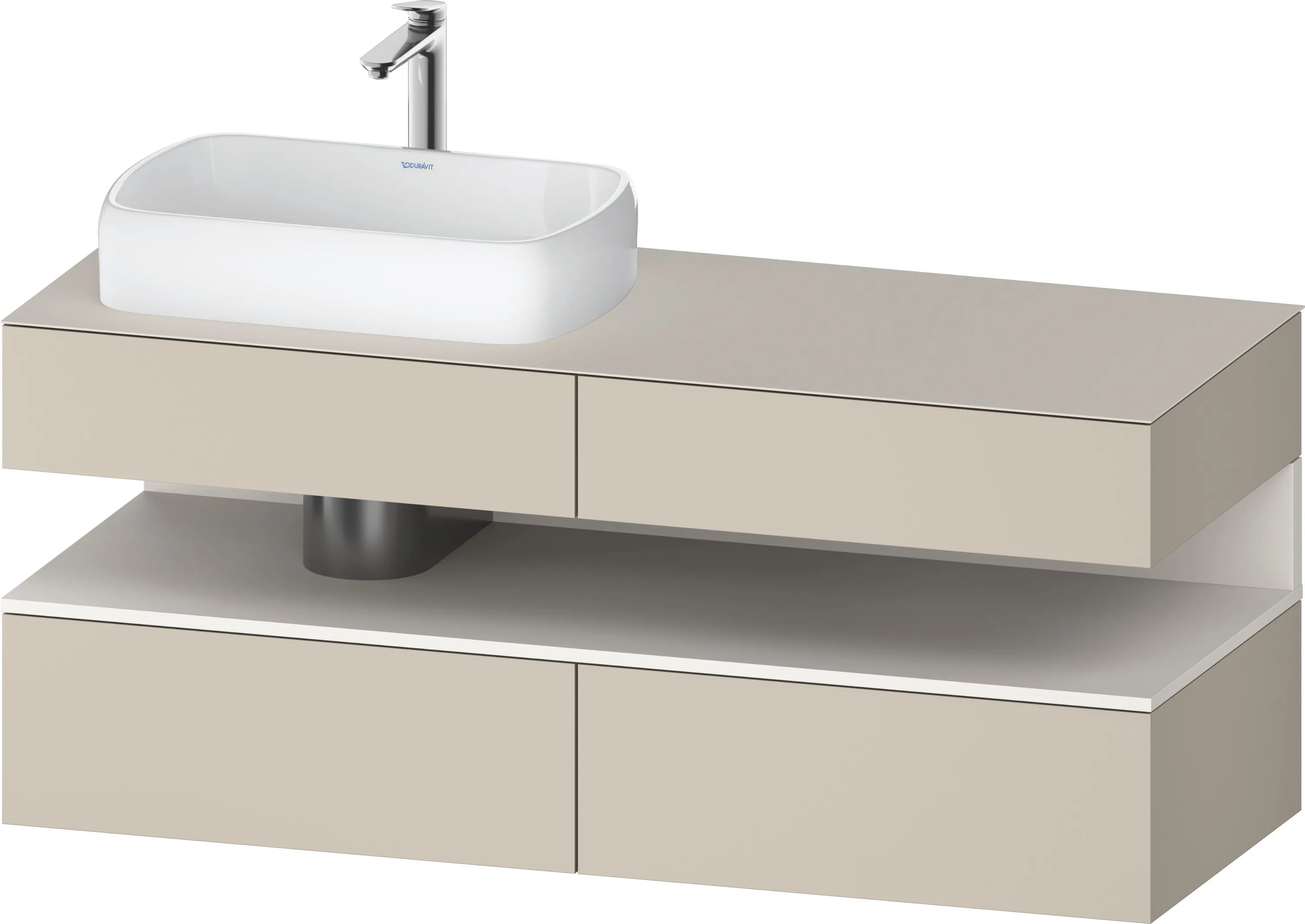 Duravit Waschtischunterschrank wandhängend „Qatego“
