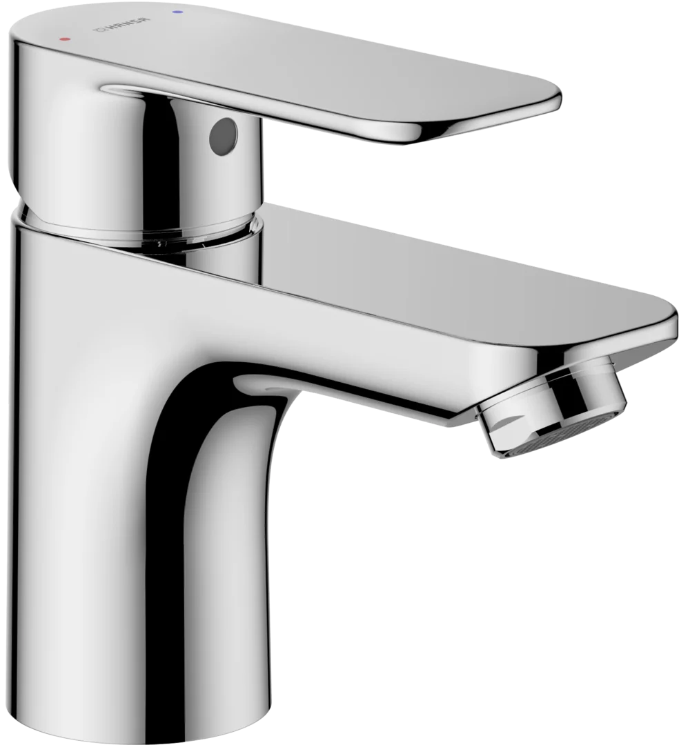 HansaBASIC EHM Waschtischbatterie HansaBASIC 5542 Ausladung 101 mm DN15 Chrom HansaBASIC EHM Waschtischbatterie HansaBASIC 5542 Ausladung 101 mm DN15 Chrom