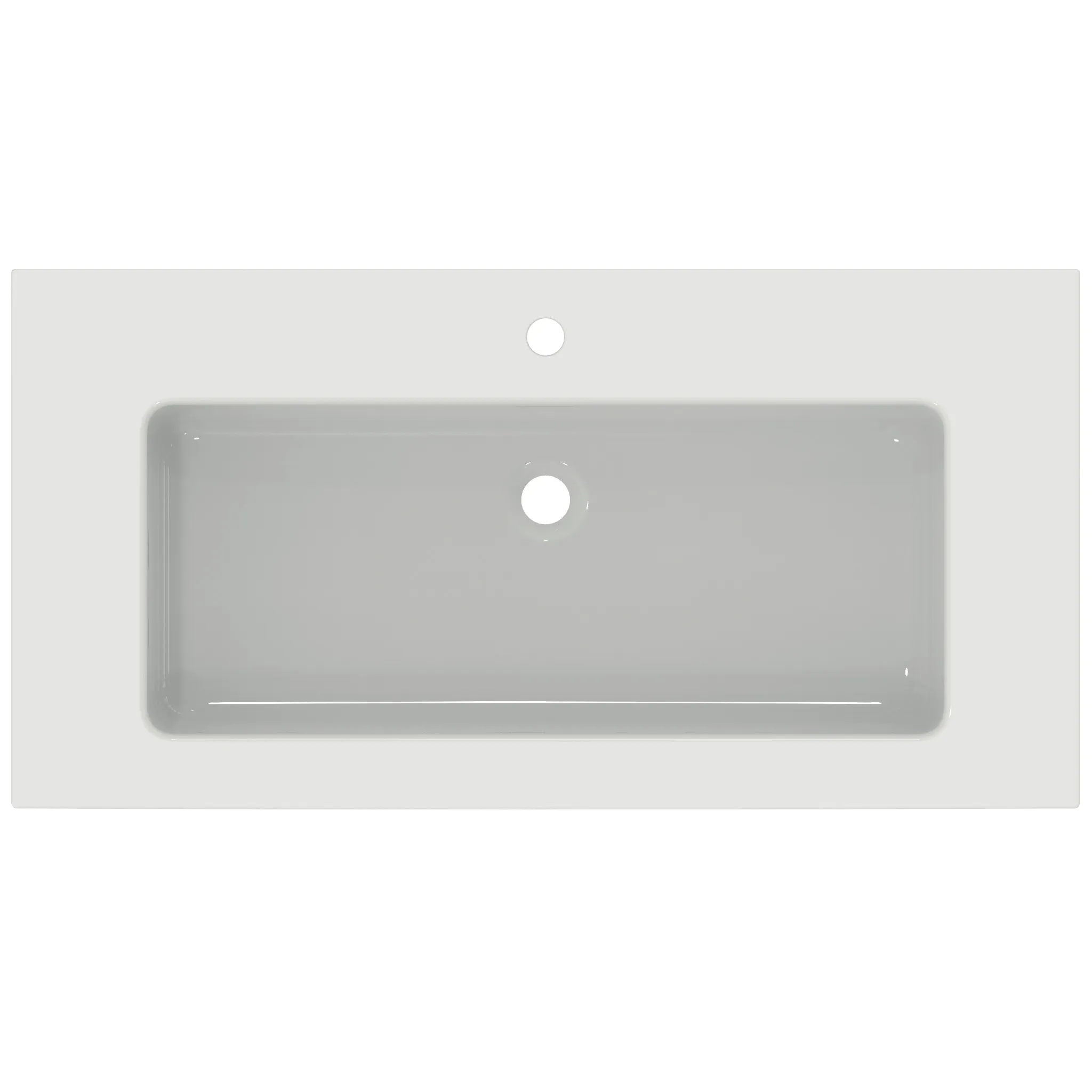 Ideal Standard Möbelwaschtisch Extra 1 Hahnloch, weiß, 1010x510x150 mm Ideal Standard Möbelwaschtisch Extra 1 Hahnloch, weiß, 1010x510x150 mm