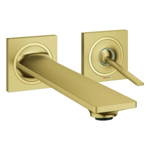 Grohe Allure 2-Loch-Waschtischbatterie Wandmontage cool sunrise gebürstet Grohe Allure 2-Loch-Waschtischbatterie Wandmontage cool sunrise gebürstet