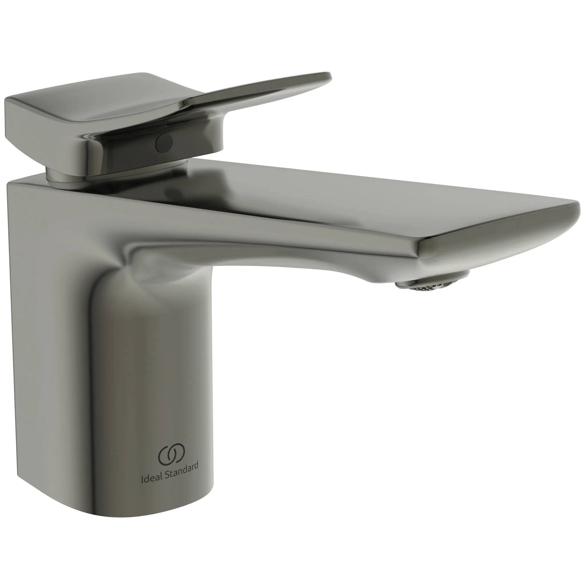 Ideal Standard Waschischarmatur CONCA Atelier Collections, Modellnummer BD457A5, Einhebel-Waschtischarmatur, Ausladung 140mm, Magnetic Grey