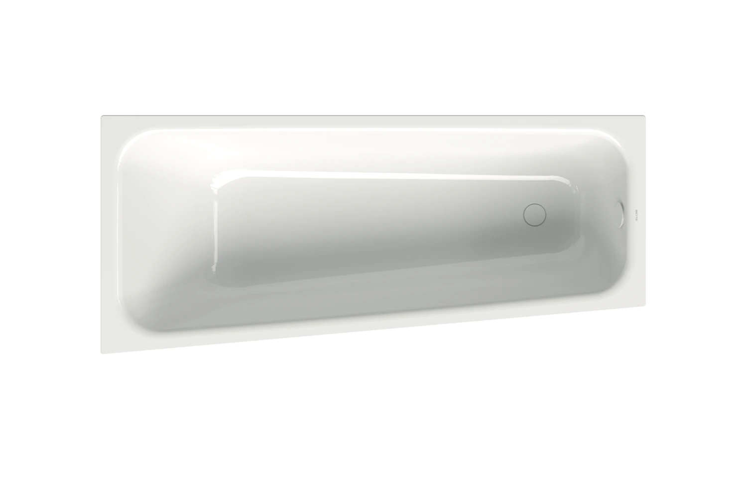 Bette Badewanne „BetteSpace“ sonderform 170 × 75 cm in Weiß, mit Überlauf Bette Badewanne „BetteSpace“ sonderform 170 × 75 cm in Weiß, mit Überlauf