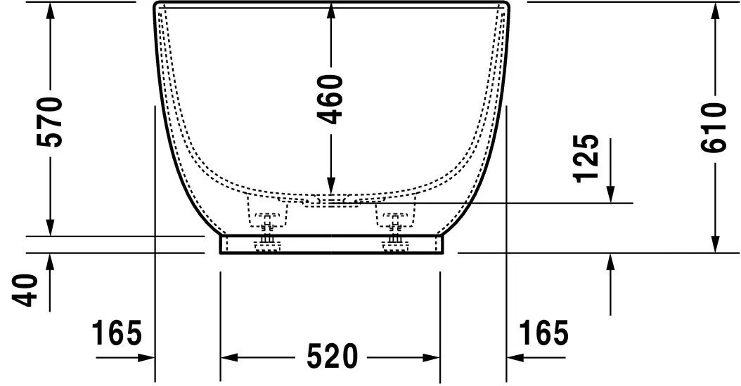 Duravit Badewanne „Luv“ freistehend oval 1800 × 850 mm in Weiß (matt) Duravit Badewanne „Luv“ freistehend oval 1800 × 850 mm in Weiß (matt)