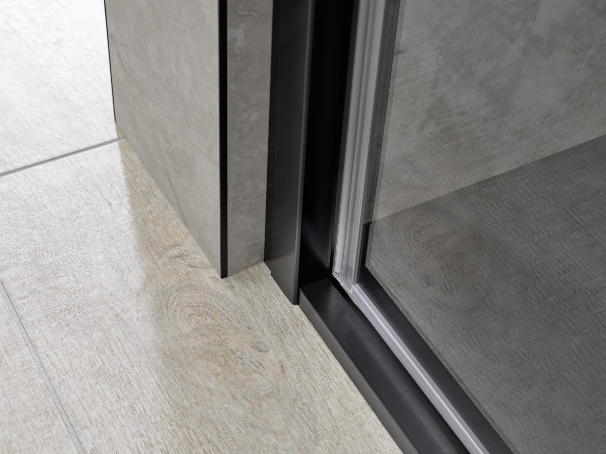 HSK gerahmte Seitenwand für Drehpunkttür „Favorit Plus“ Glas Klar hell, Profile Alu Silber-matt, für #Türbreite#, H: 2000 mm HSK gerahmte Seitenwand für Drehpunkttür „Favorit Plus“ Glas Klar hell, Profile Alu Silber-matt, für #Türbreite#, H: 2000 mm