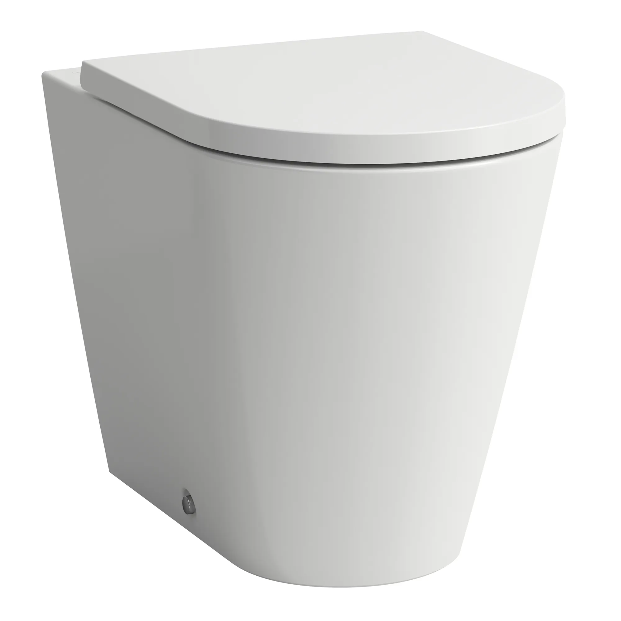 Laufen Stand-Tiefspül-WC Keramikhöhe 43 cm „Kartell“ 370 × 430 × 560 mm in Weiß, Abgang waagerecht, ohne Spülrand Laufen Stand-Tiefspül-WC Keramikhöhe 43 cm „Kartell“ 370 × 430 × 560 mm in Weiß, Abgang waagerecht, ohne Spülrand