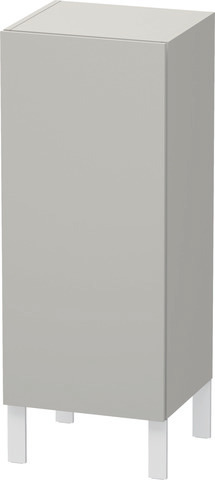 Duravit Halbhochschrank „L-Cube“ 25 × 60 × 20 cm in Betongrau Matt