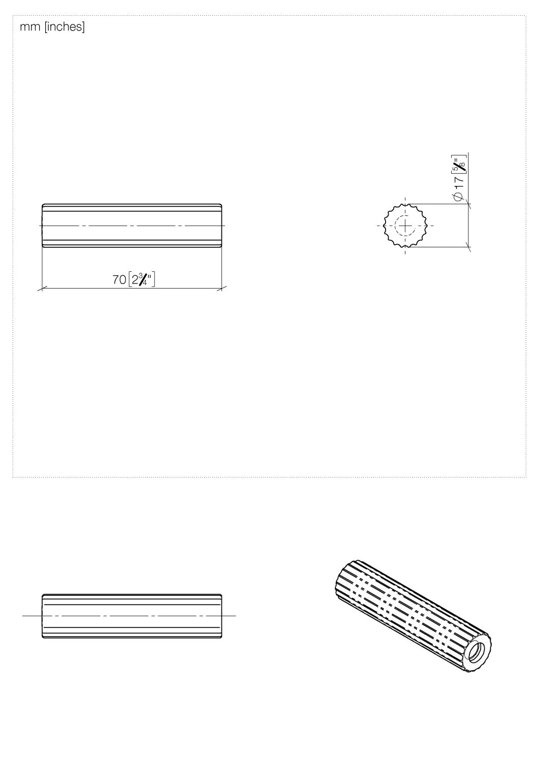 Hebel TARA Platin gebürstet 11171882