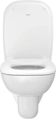 Duravit WC-Sitz Compact „D-Code“ 36 × 43 × 4 cm in, Scharniere Edelstahl Duravit WC-Sitz Compact „D-Code“ 36 × 43 × 4 cm in, Scharniere Edelstahl