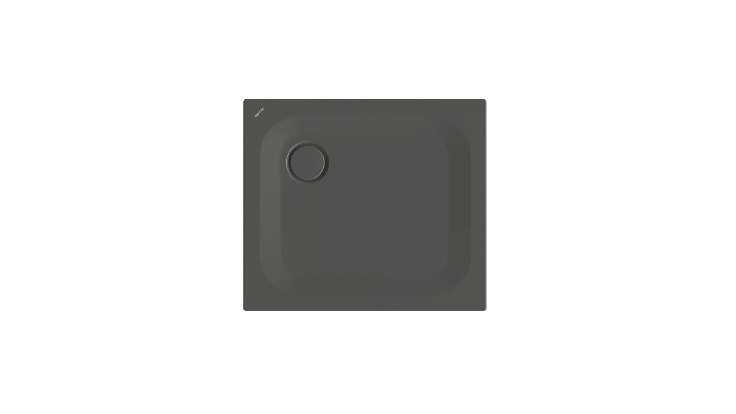 Bette rechteck Duschwanne „BetteUltra“ 800 × 700 mm mit BetteAntirutsch Pro, ohne Oberflächenveredelung, mit Minimum-Wannenträger, in Anthracite Bette rechteck Duschwanne „BetteUltra“ 800 × 700 mm mit BetteAntirutsch Pro, ohne Oberflächenveredelung, mit Minimum-Wannenträger, in Anthracite