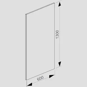 SANIT GKBI-Verkleidungsplatte 1300x600 Trockenbausystem 996