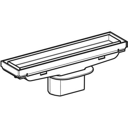 Geberit befliesbare Duschrinne „CleanLine“ Modell 154455001 Geberit befliesbare Duschrinne „CleanLine“ Modell 154455001