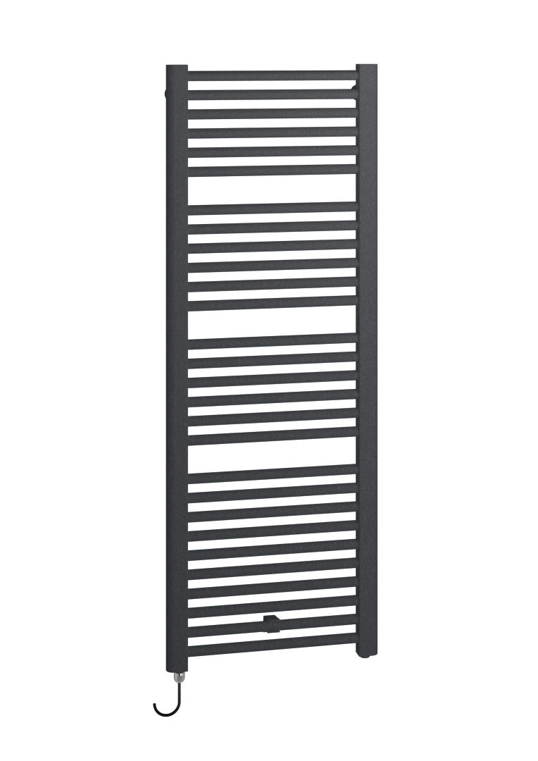 Kermi Elektroheizkörper „Basic®-E“ 74,9 × 80,4 cm in Schwarz Soft Kermi Elektroheizkörper „Basic®-E“ 74,9 × 80,4 cm in Schwarz Soft