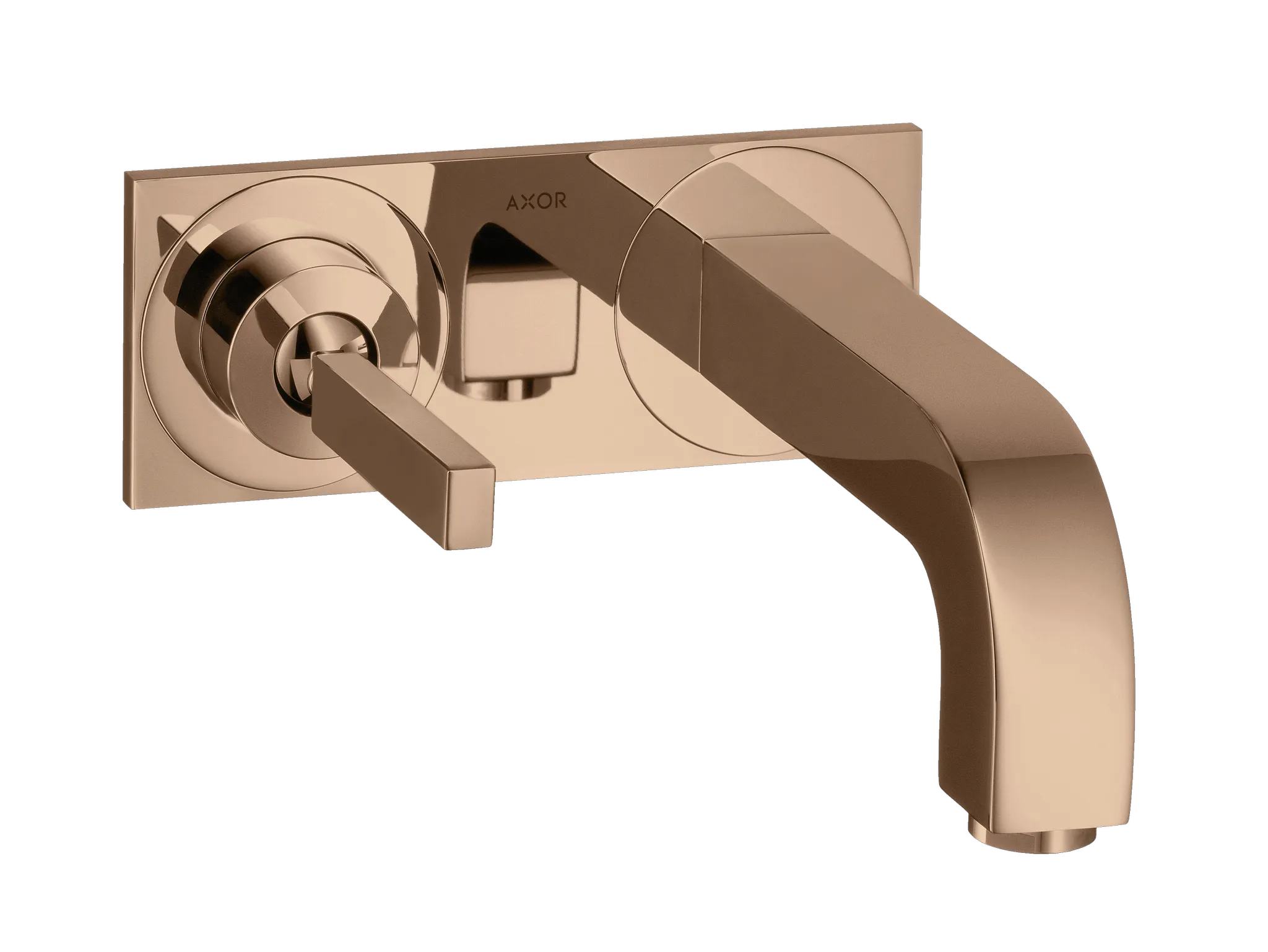 Hansgrohe AXOR Citterio Einhebel-Waschtischmischer Unterputz Polished Red Gold