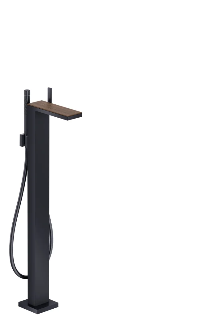 Hansgrohe AXOR MyEdition Platte 245 mm, Amerikanischer Nussbaum, abnehmbar