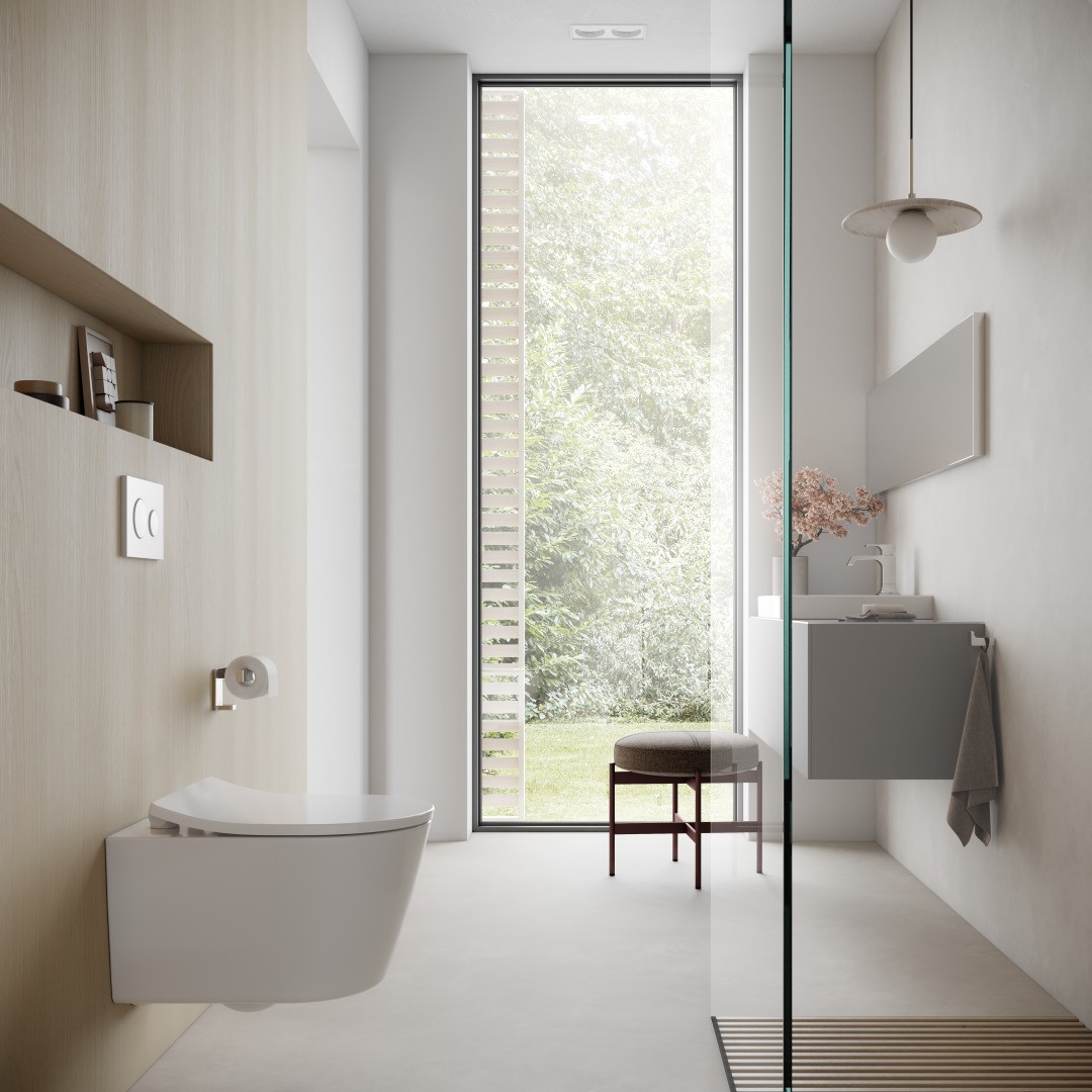Toto WC-Sitz mit Absenkautomatik „RP compact“ 385 × 428 × 68,5 mm in weiß Toto WC-Sitz mit Absenkautomatik „RP compact“ 385 × 428 × 68,5 mm in weiß