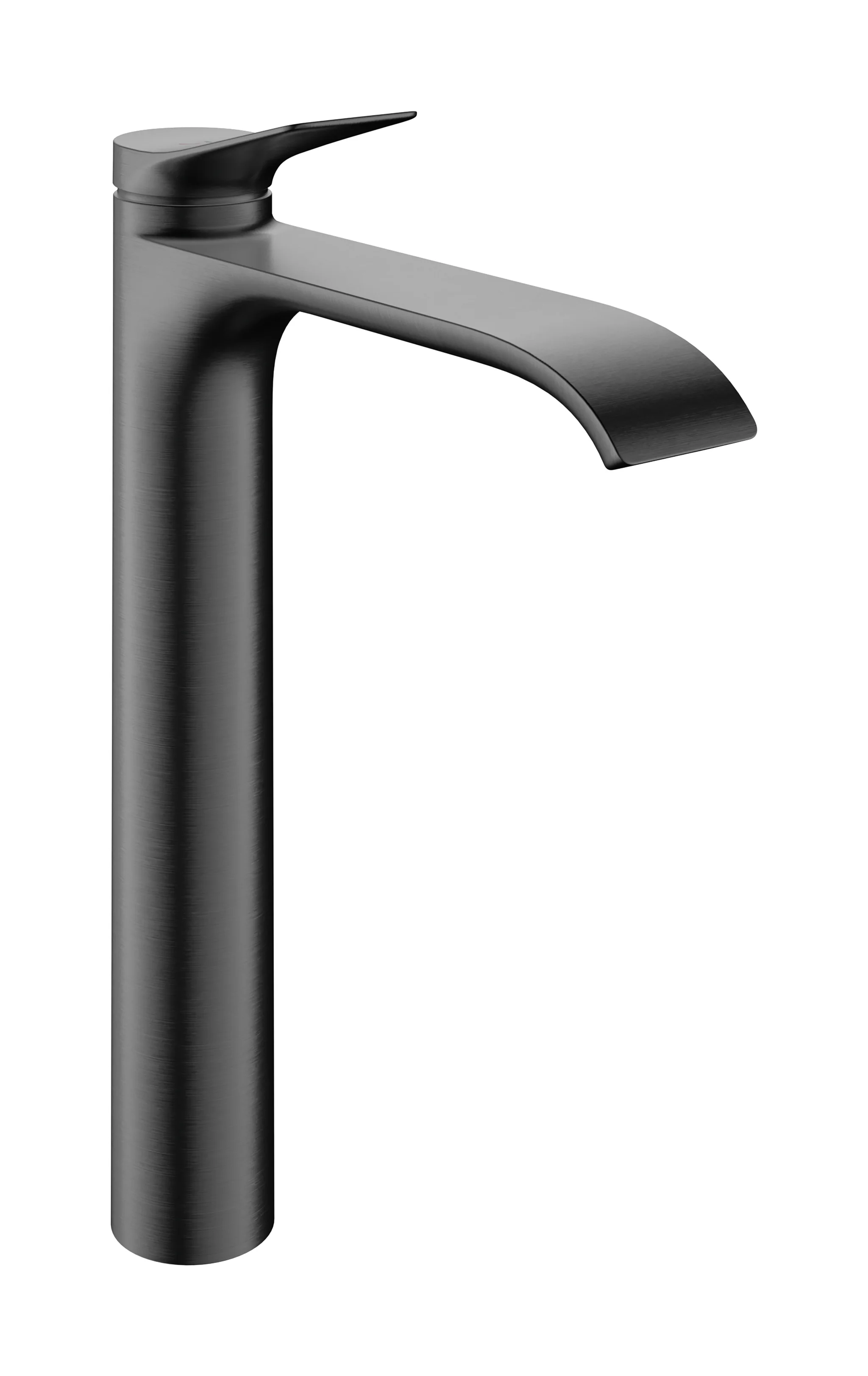 Hansgrohe Vivenis Einhebel-Waschtischmischer 250 CoolStart, Brushed Black Chrome, Ausladung 191 mm, Auslaufhöhe 251 mm