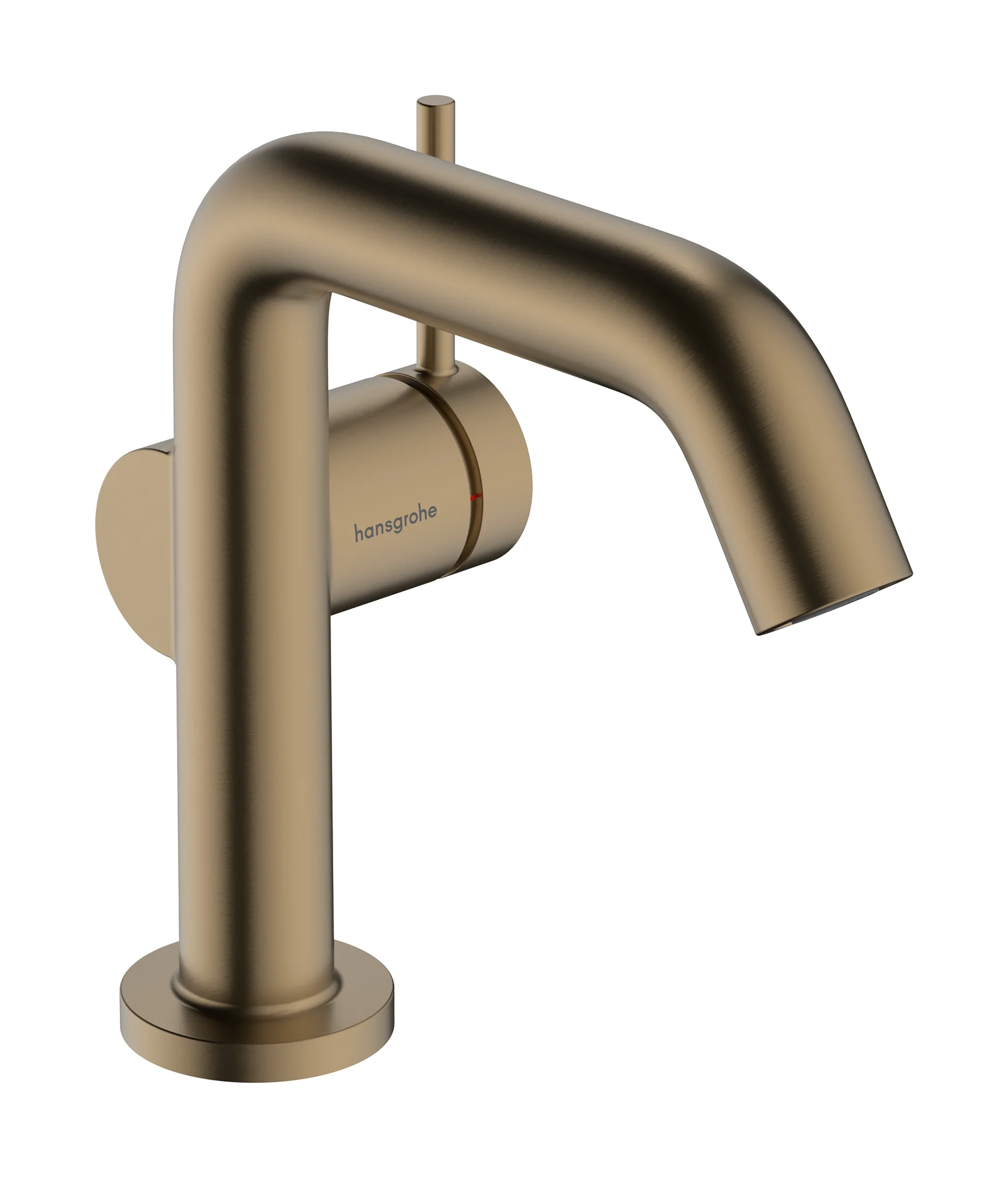 Hansgrohe Tecturis S Einhebel-Waschtischmischer 110 Fine CoolStart mit Push-Open Ablaufgarnitur, Brushed Bronze, Ausladung 130 mm, Auslaufhöhe 112 mm Hansgrohe Tecturis S Einhebel-Waschtischmischer 110 Fine CoolStart mit Push-Open Ablaufgarnitur, Brushed Bronze, Ausladung 130 mm, Auslaufhöhe 112 mm