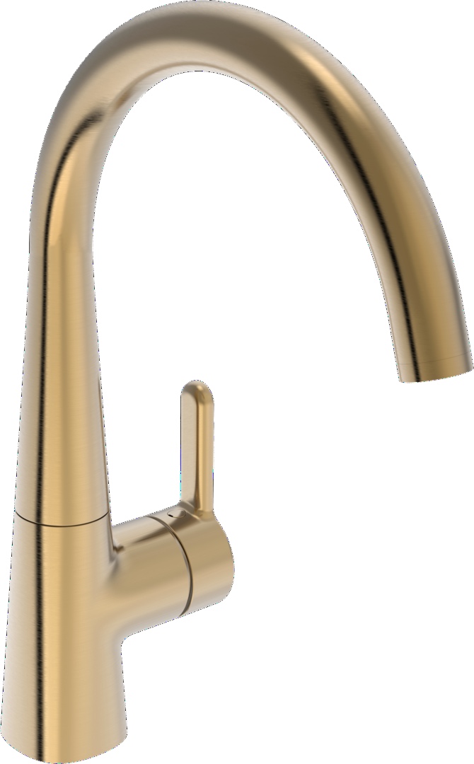Hansa Einhand-Küchenarmatur „Designo Style“ Ausladung 219 mm in chrom Hansa Einhand-Küchenarmatur „Designo Style“ Ausladung 219 mm in chrom