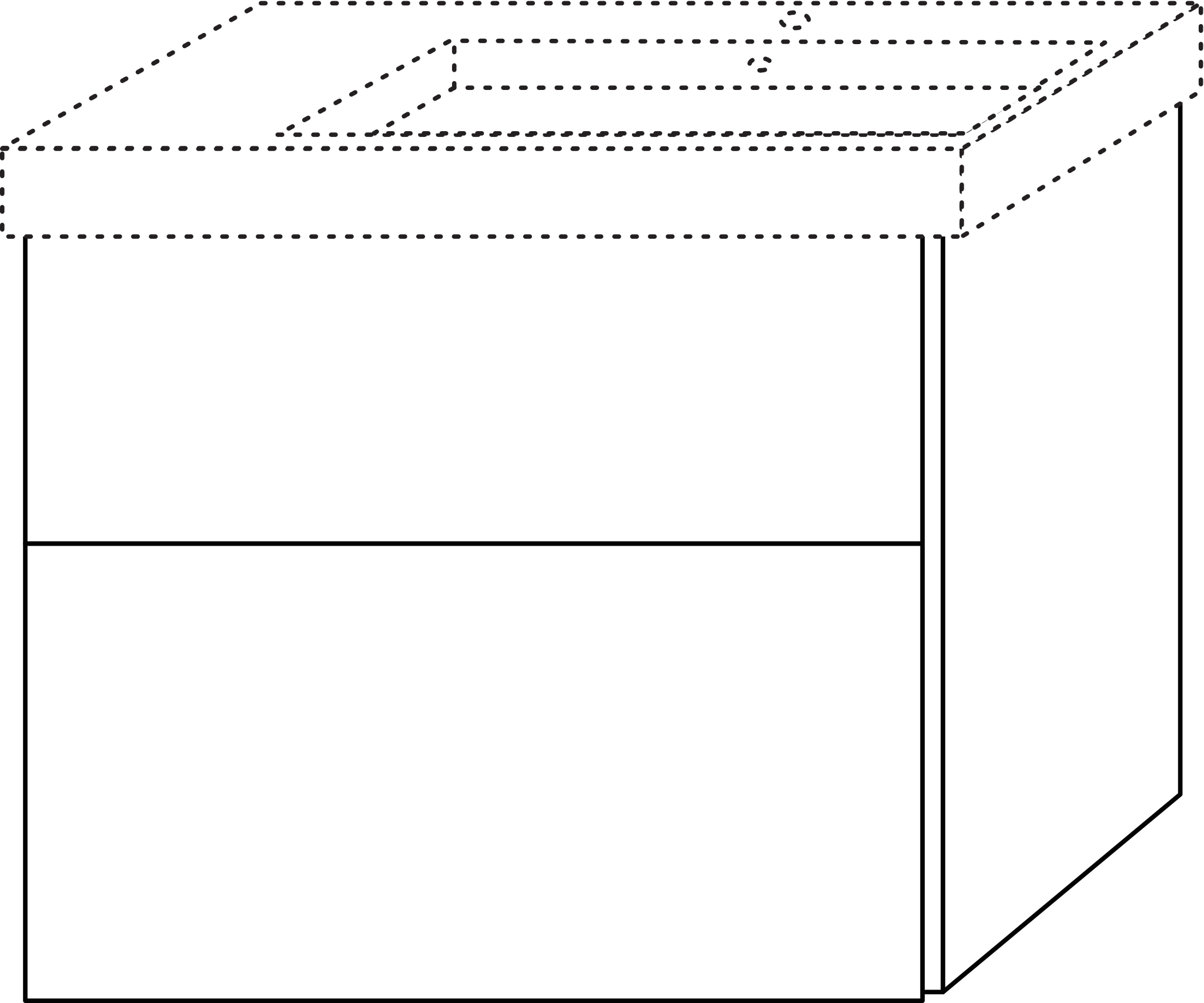 Sanipa Waschtischunterschrank „3way“ 750 × 588 × 457 mm in Eiche Nordic, Becken rechts