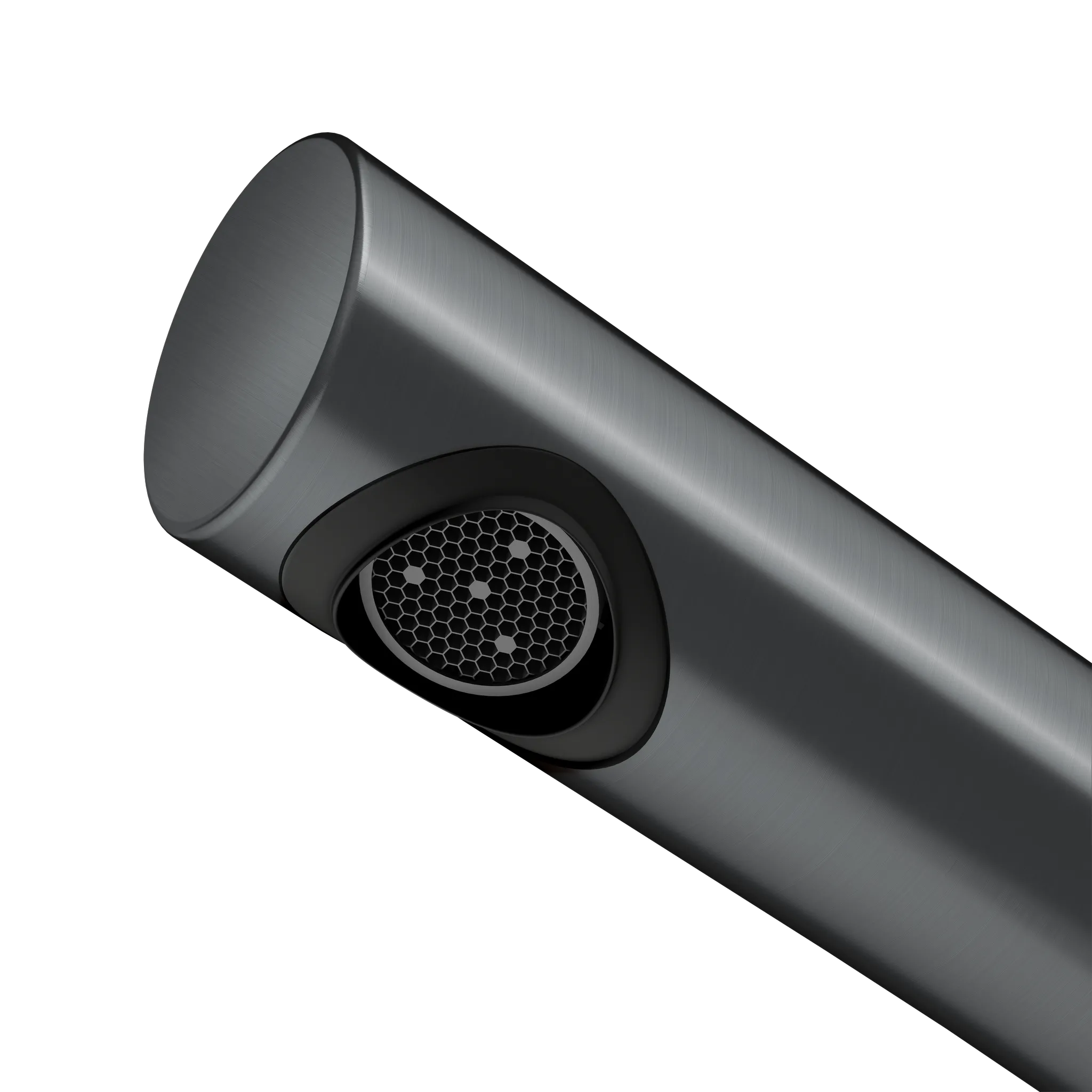 Edition 400 51505130100 Einhebel-Waschtischmischer 150 ohne Zugstangen-Ablaufgarnitur schwenkbar Schwarzchrom gebürstet Edition 400 51505130100 Einhebel-Waschtischmischer 150 ohne Zugstangen-Ablaufgarnitur schwenkbar Schwarzchrom gebürstet