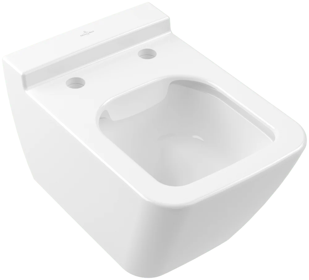 Villeroy & Boch Finion Tiefspül-WC spülrandlos 375x560mm wandhängend Weiß Alpin CeramicPlus Villeroy & Boch Finion Tiefspül-WC spülrandlos 375x560mm wandhängend Weiß Alpin CeramicPlus
