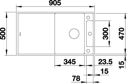 BLANCO AXIA III 5 S-F