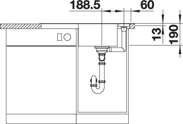 BLANCO AXIA III 45 S