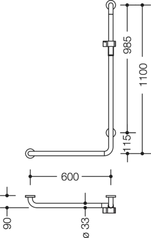 HEWI Haltegriff „Serie 805 Classic“ HEWI Haltegriff „Serie 805 Classic“