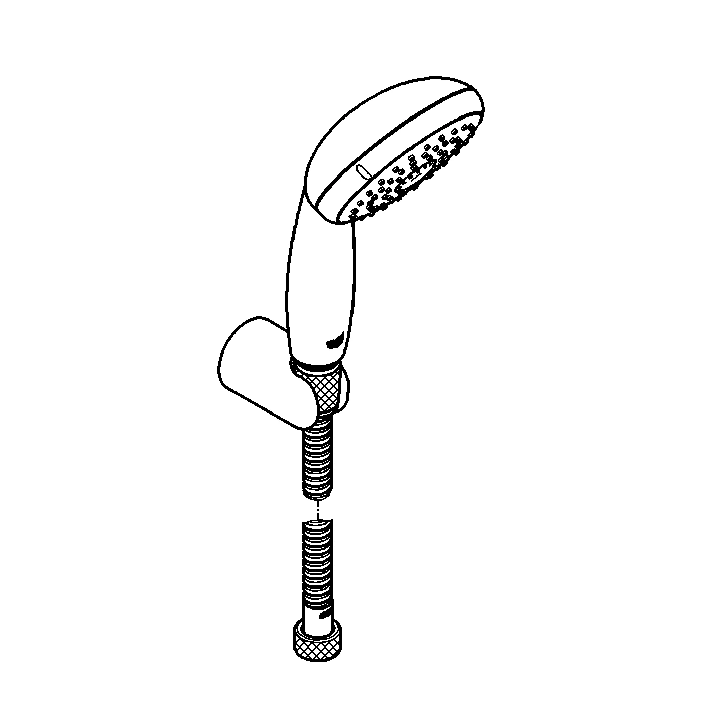 Wandhalterset Tempesta 100 27799_1, 2 Strahlarten, chrom