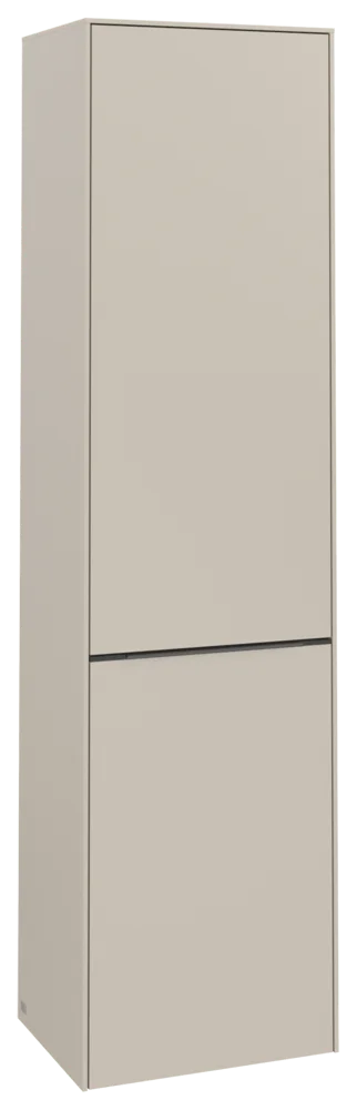 Villeroy & Boch Hochschrank Subway 3.0 C59302, 450x1710x362mm, 1 Tür, Anschlag rechts, Cashmere Grey