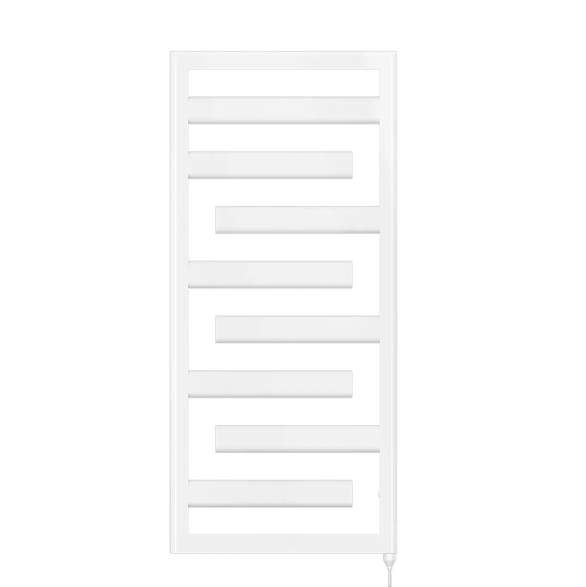 Zehnder Design-Handtuchwärmer „Tetris“ mit Heizstab IHE 50 × 115 cm in Grey Aluminium (glänzend) Zehnder Design-Handtuchwärmer „Tetris“ mit Heizstab IHE 50 × 115 cm in Grey Aluminium (glänzend)