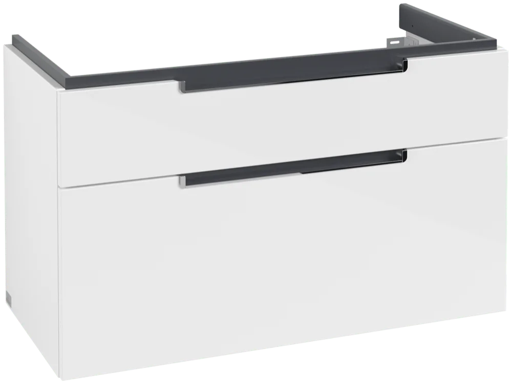 Villeroy & Boch Subway 2.0 Waschbeckenunterschrank Glossy White 987x590x449 mm Villeroy & Boch Subway 2.0 Waschbeckenunterschrank Glossy White 987x590x449 mm