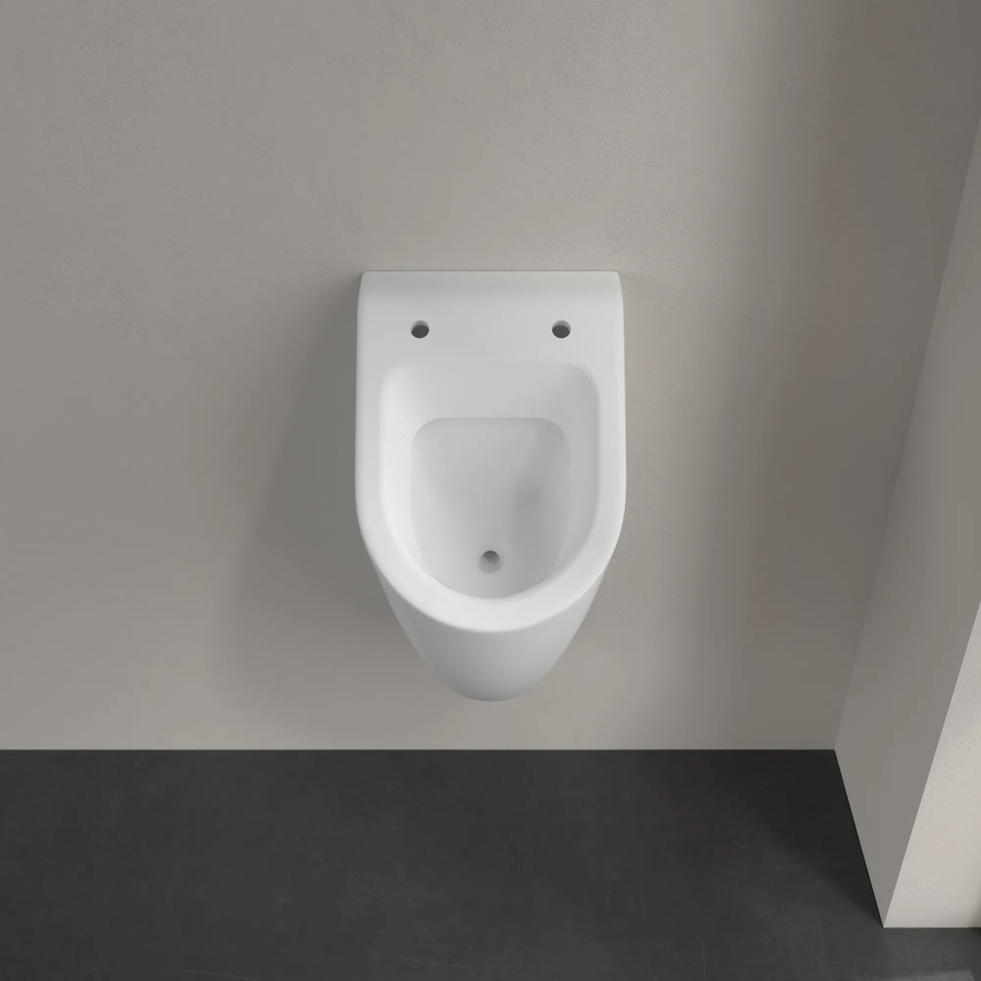 Villeroy & Boch Absaug-Urinal Subway, oval, Stone White CeramicPlus, 285 x 315 mm, Höhe 535 mm Villeroy & Boch Absaug-Urinal Subway, oval, Stone White CeramicPlus, 285 x 315 mm, Höhe 535 mm