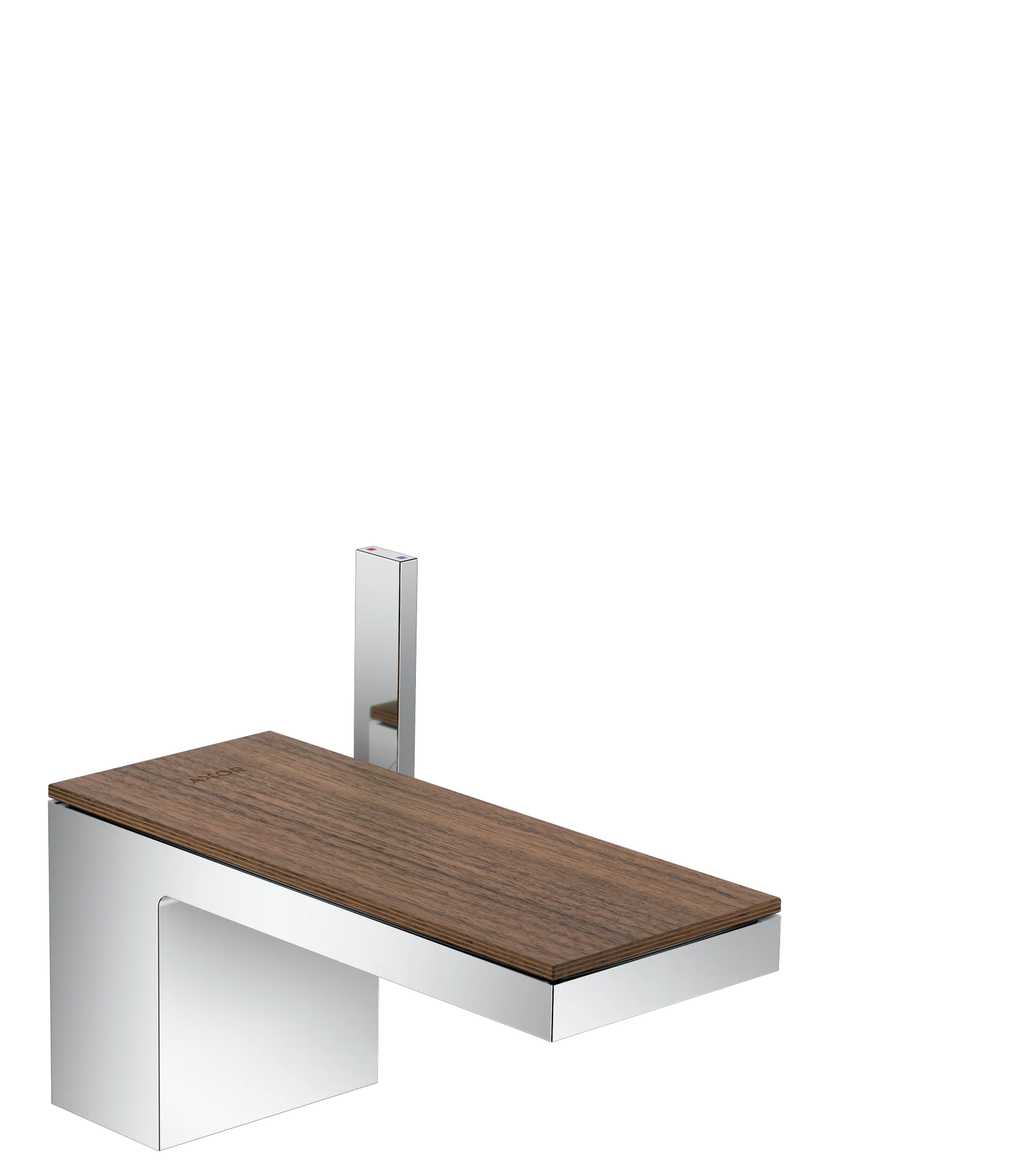 Hansgrohe AXOR MyEdition Mischer mit Platte 200 Amerikanischer Nussbaum Hansgrohe AXOR MyEdition Mischer mit Platte 200 Amerikanischer Nussbaum