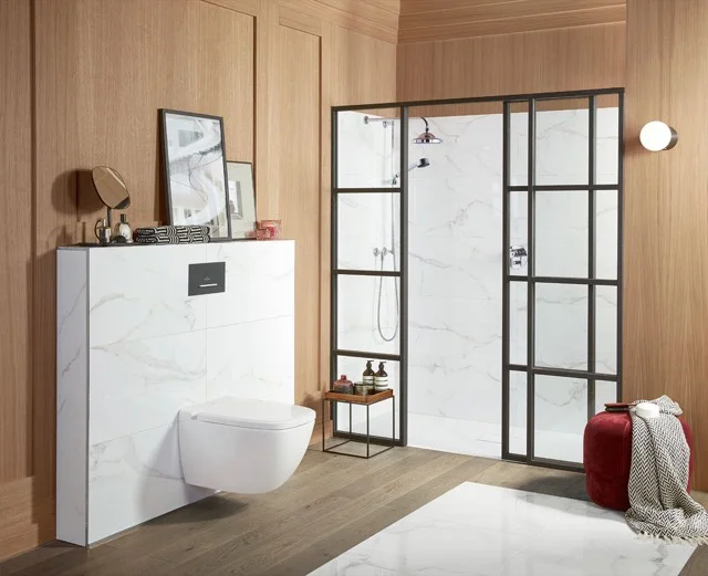 Villeroy & Boch ViConnect WC-Betätigungsplatte, Anthracite Matt, 145 x 253 x 15 mm, 2-Mengen-Spülung