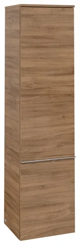 Villeroy & Boch Hochschrank „Venticello“ 40,4 × 154,6 × 37,2 × 37,2 cm Kansas Oak, Anschlag rechts, 1 Tür Villeroy & Boch Hochschrank „Venticello“ 40,4 × 154,6 × 37,2 × 37,2 cm Kansas Oak, Anschlag rechts, 1 Tür