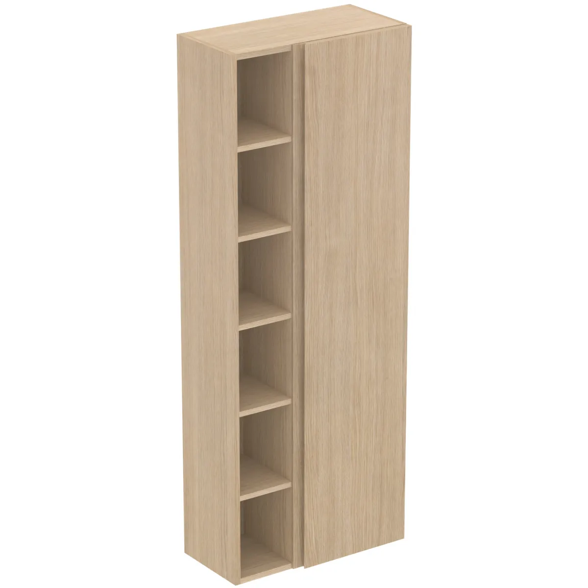 Ideal Standard Hochschrank „Finesse“ 60 × 160 × 30 cm Eiche weiß