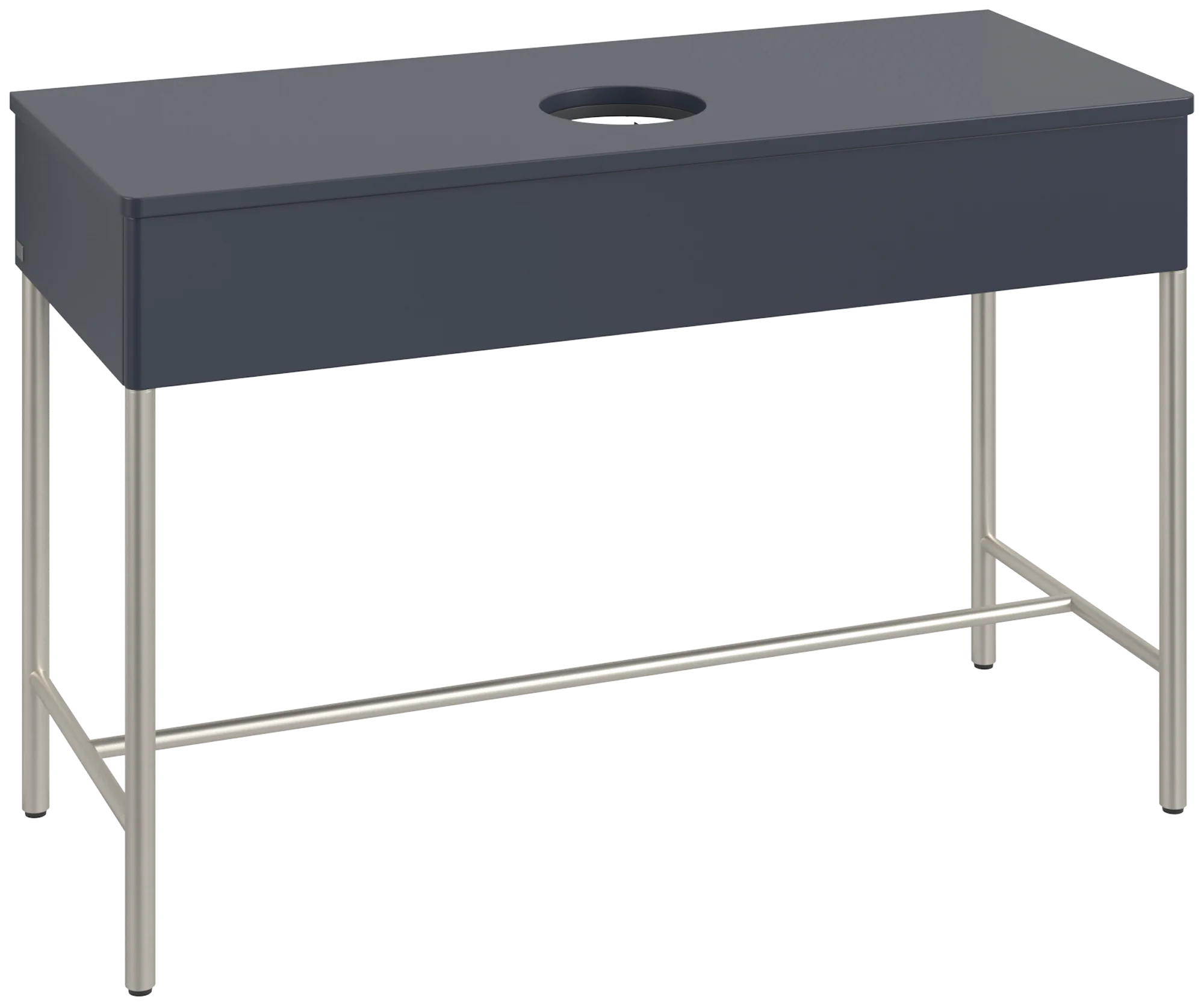 Villeroy & Boch Waschbeckenunterschrank Artis, Eckig, Midnight Blue Matt Lacquer, 1.200 x 782 x 500 mm, mit Beleuchtung und Push-to-open Funktion Villeroy & Boch Waschbeckenunterschrank Artis, Eckig, Midnight Blue Matt Lacquer, 1.200 x 782 x 500 mm, mit Beleuchtung und Push-to-open Funktion
