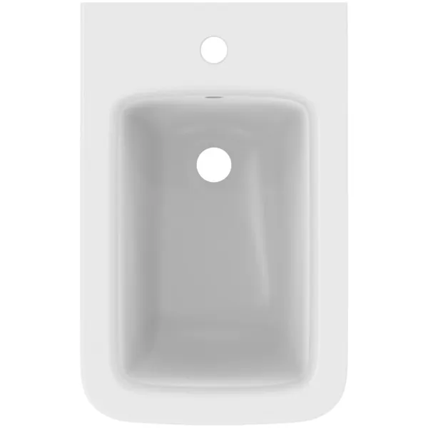 Ideal Standard Bidet „BlendCube“, Befestigung verdeckt 35,5 × 56 × 40 cm in Seidenweiß Ideal Standard Bidet „BlendCube“, Befestigung verdeckt 35,5 × 56 × 40 cm in Seidenweiß