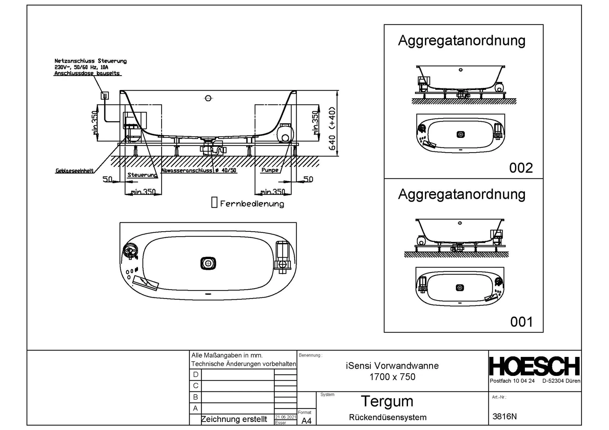 Hoesch Whirlwanne „iSensi“ mit Whirlsystem „Tergum“ vorwand halbkreis 170 × 75 cm in Weiß Hoesch Whirlwanne „iSensi“ mit Whirlsystem „Tergum“ vorwand halbkreis 170 × 75 cm in Weiß