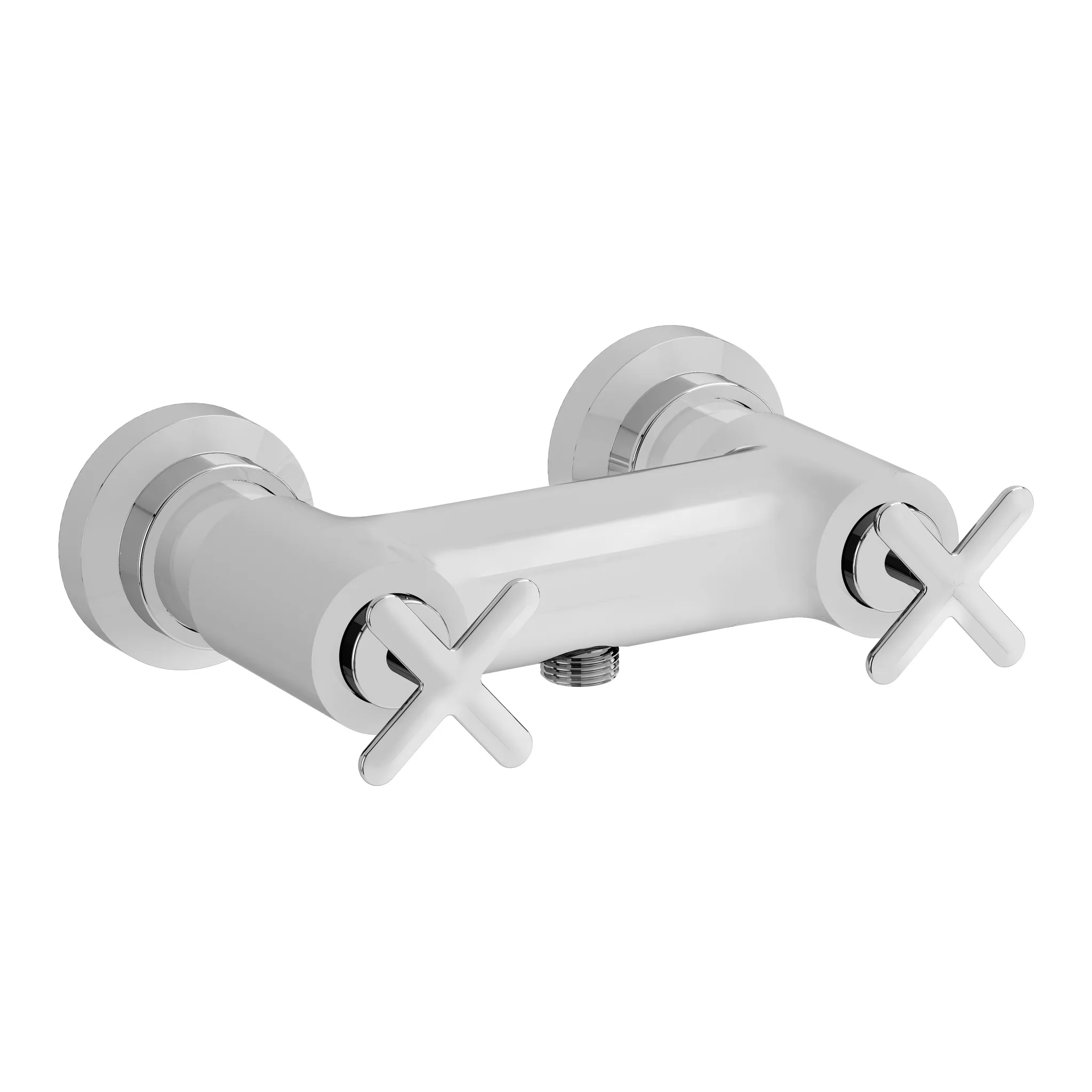 VitrA Origin Classic Zweigriff-Brausearmatur Aufputzmontage Chrom