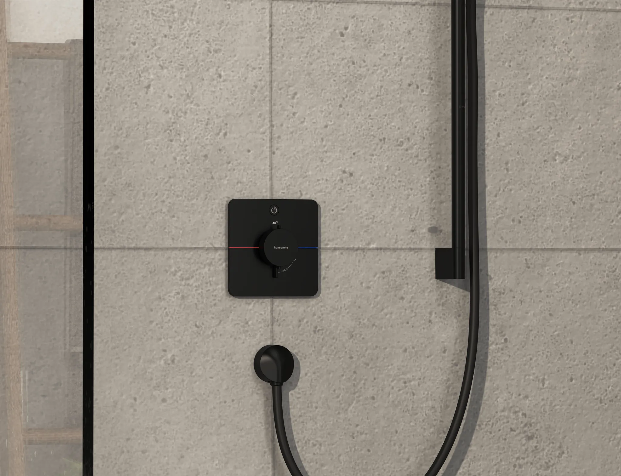 ShowerSelect Comfort Q Thermostat Unterputz für 1 Verbraucher Chrom