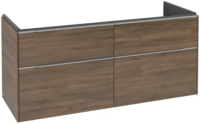 Villeroy & Boch Waschtischunterschrank „Subway 3.0“ für Schrank-Doppelwaschtisch 1272 × 576 × 478 mm Arizona Oak, für links und rechts Villeroy & Boch Waschtischunterschrank „Subway 3.0“ für Schrank-Doppelwaschtisch 1272 × 576 × 478 mm Arizona Oak, für links und rechts
