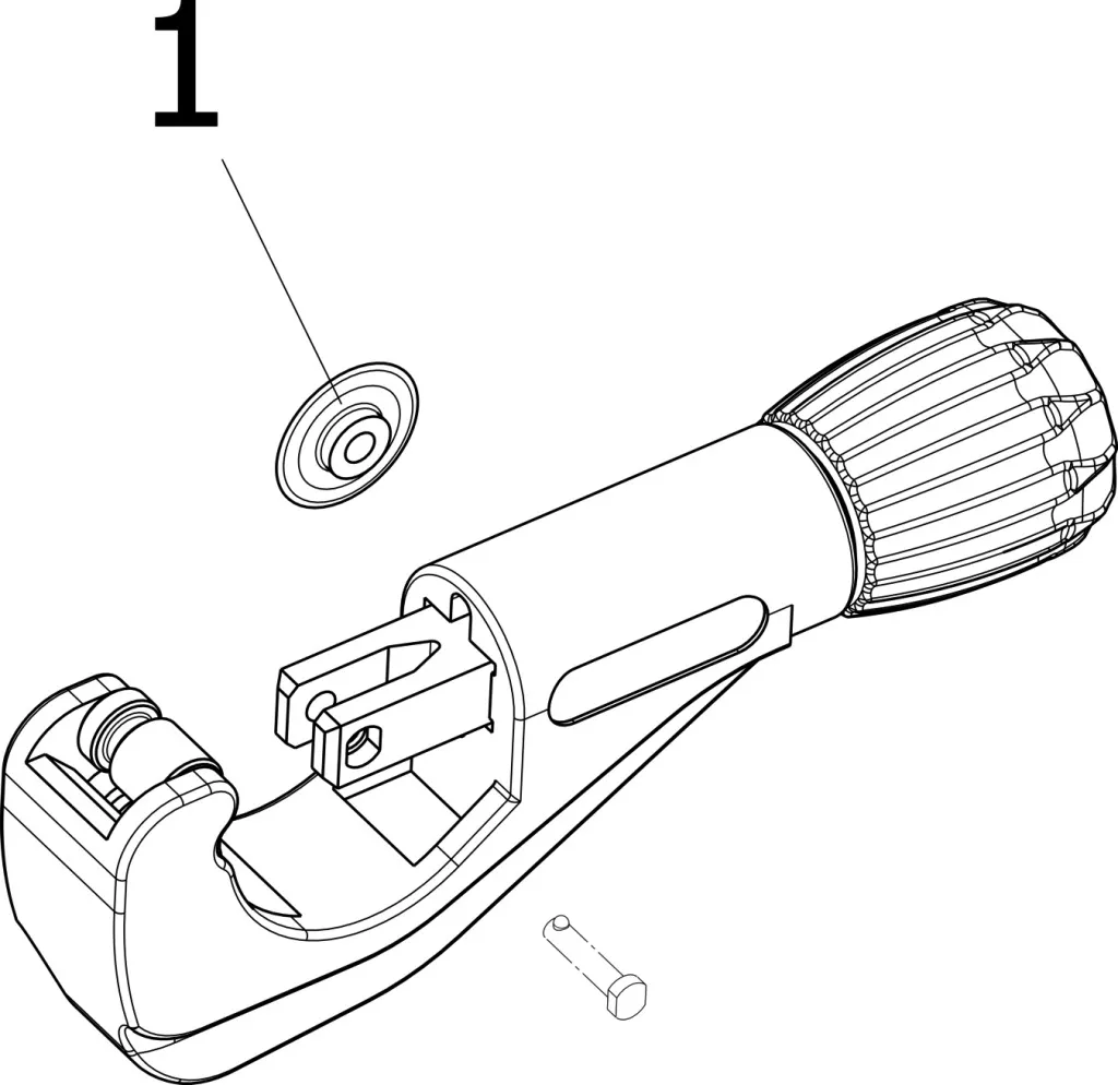 Viega „Sanfix“ Rohrschneider für Kunststoffrohr ⌀ 6 - 63 mm für ⌀ 6 - 63 mm Viega „Sanfix“ Rohrschneider für Kunststoffrohr ⌀ 6 - 63 mm für ⌀ 6 - 63 mm