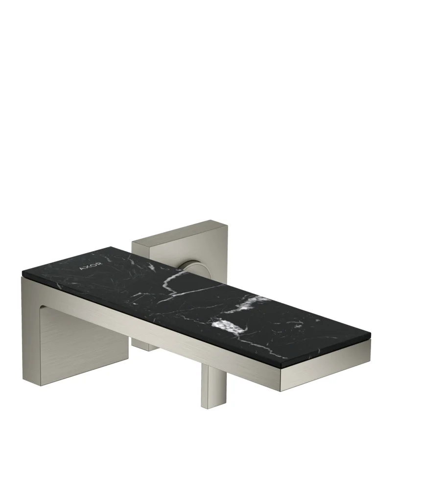 Hansgrohe AXOR MyEdition Platte 245 mm Marmor Nero Marquina abnehmbar