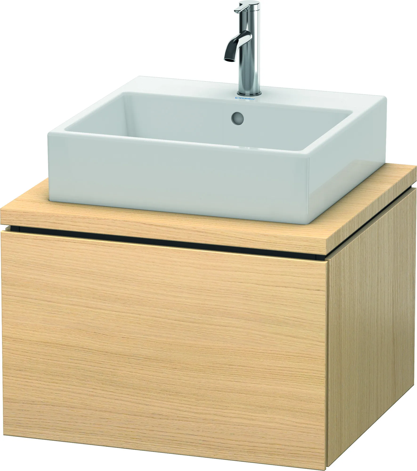 Duravit Waschtischunterschrank wandhängend „L-Cube“ 62 × 40 × 54,7 cm Mediterrane Eiche Duravit Waschtischunterschrank wandhängend „L-Cube“ 62 × 40 × 54,7 cm Mediterrane Eiche